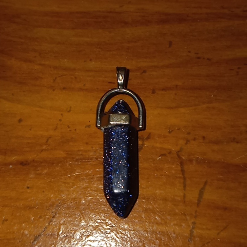 Black titanium small pendant or keychain